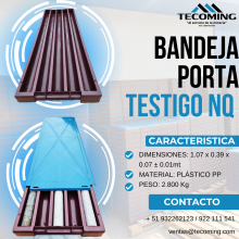 BANDEJAS MODELO BQ-NQ-HQ-PQ TECOMING AREQUIPA